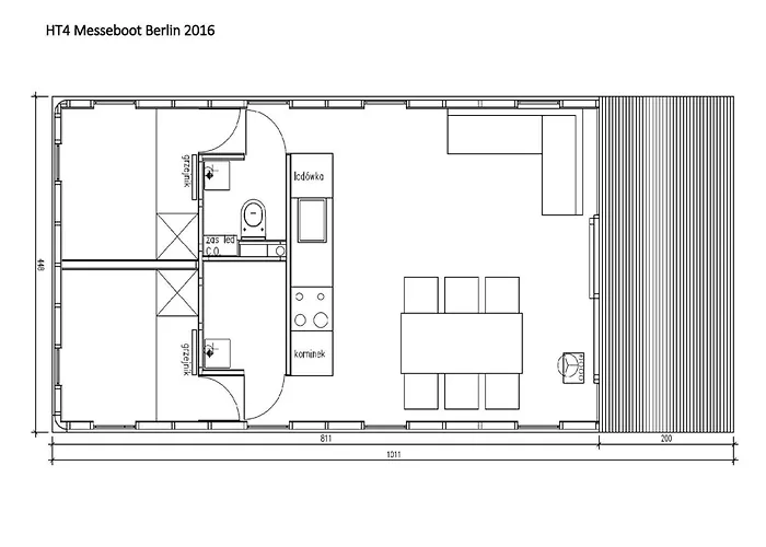 شقة Hausboot Fuer Vier Personen Mit Kamin Und Terrasse By Interhome *